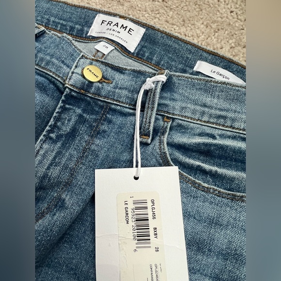 FRAME Le Garcon Denim - Picture 5 of 8